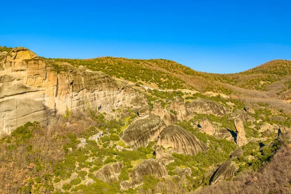 Paisaje Rocoso Sitio Meteora Tesalia Grecia — Foto de Stock