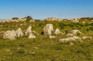 Sierra de las animasyon dağ sırası, maldonado, uruguay kırsal arazisi