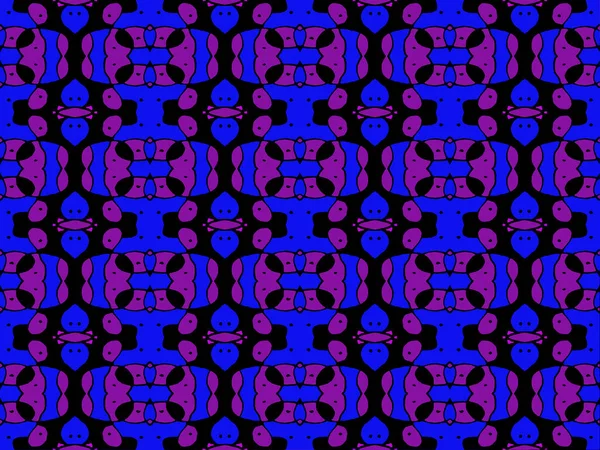 Black blue colors geometric seamless pattern background