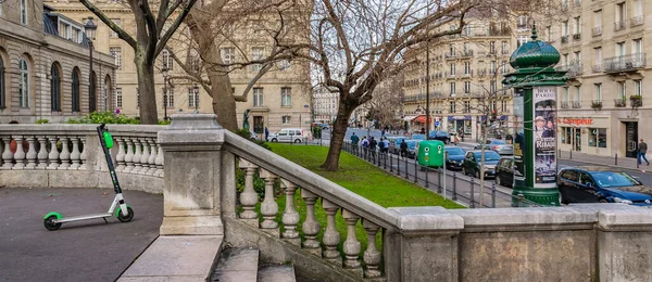 Paris França Janeiro 2020 Vista Exterior Dos Edifícios Universitários Sorbonne — Fotografia de Stock