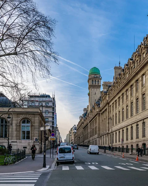 Paris France January 2020 Exterior View One Sorbonne University Buildings — ストック写真