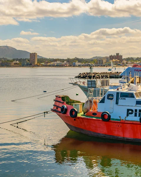 Piriapolis Uruguay Marzo 2022 Escena Soleada Del Día Verano Puerto —  Fotos de Stock