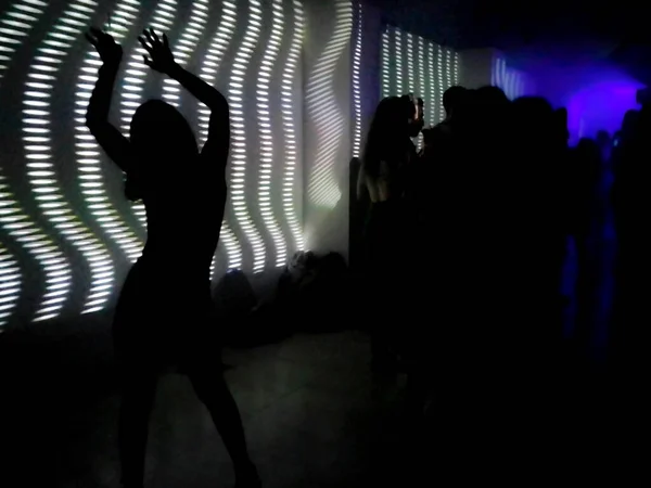 Montevideo Uruguay May 2022 Interior Scene Electronic Party Montevideo City — 스톡 사진
