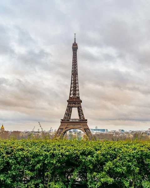 Torre Eiffel Vista Dal Punto Vista Della Spianata Del Trocadero — Foto Stock