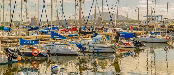 Piriapolis Uruguay Marzo 2022 Escena Soleada Del Día Verano Puerto —  Fotos de Stock