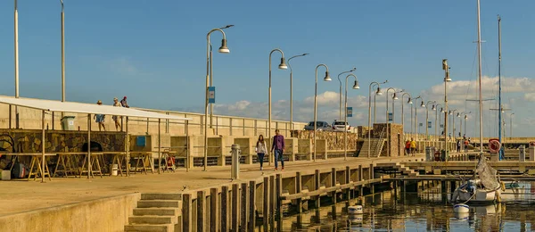 Piriapolis Uruguay Maart 2020 Zonnige Zomerse Scene Haven Van Piriapolis — Stockfoto