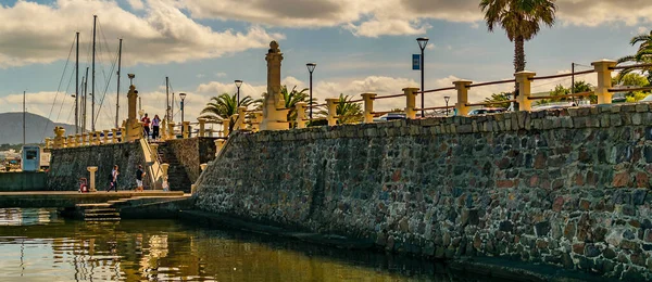 Sonniger Sommertag Hafen Von Pirapolis Maldonado Uruguay — Stockfoto