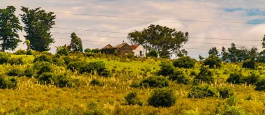 Rustic style house at countryside environment, maldonado, uruguay
