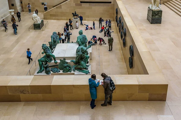 Paris France Hazi Ran 2022 Louvre Müzesi Paris Fransa Nın — Stok fotoğraf