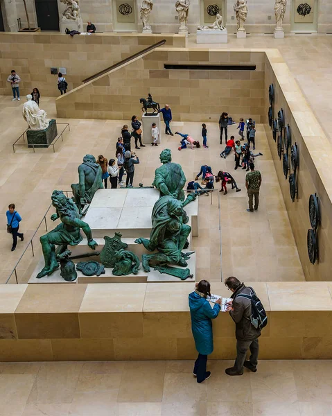 Paris France Hazi Ran 2022 Louvre Müzesi Paris Fransa Nın — Stok fotoğraf
