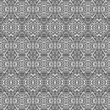 Karışık gri renklerde jeometrik motifsiz desen