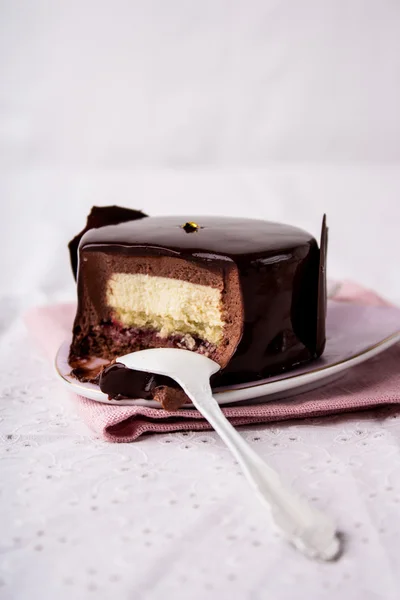 Pastel de chocolate — Foto de Stock