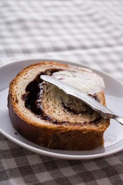 Édes brekfast kenyér — Stock Fotó