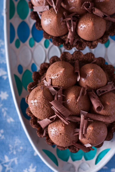Çikolatalı turtalar — Stok fotoğraf