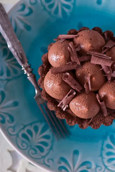 Шоколадные пироги — стоковое фото
