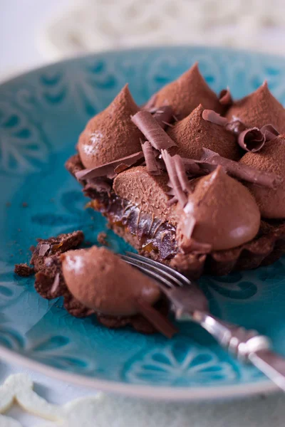 Шоколадные пироги — стоковое фото