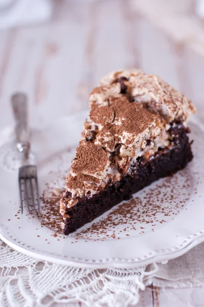 Schokoladenkuchen Stockfoto