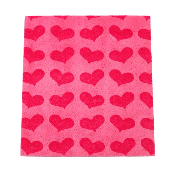 Kitchen cloth microfiber isolated on a white background