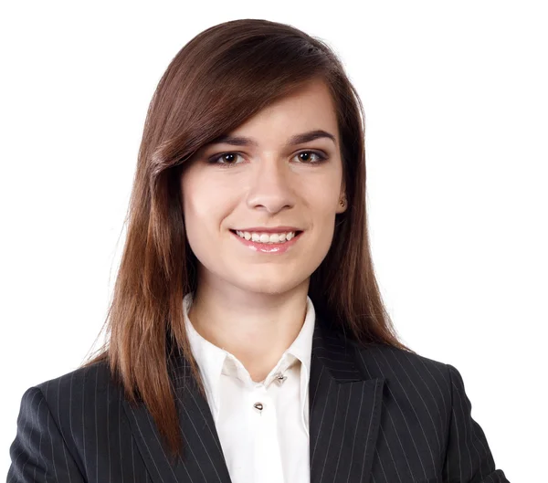 Çekici bir iş kadınının portresi.