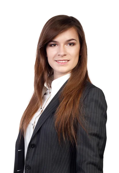 Çekici bir iş kadınının portresi.