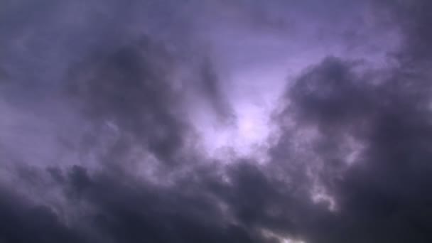 Dramatic cloudscape. — Stock Video