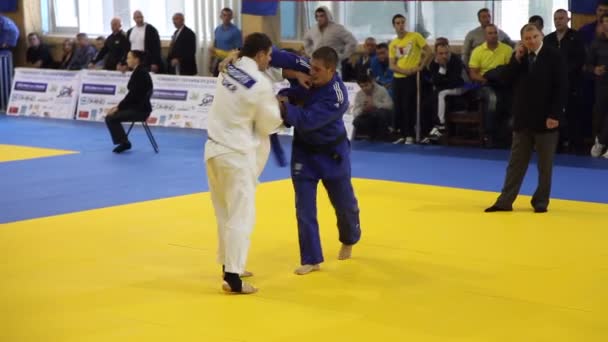 Judo-Meisterschaft — Stockvideo