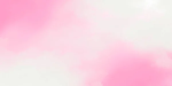 水彩画艺术抽象粉红背景 — 图库照片