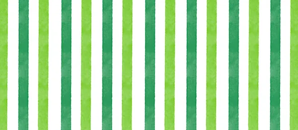 Grön Textur Bakgrund Måla Akvarell Linje Ränder Mönster Bakgrund Vintage — Stockfoto