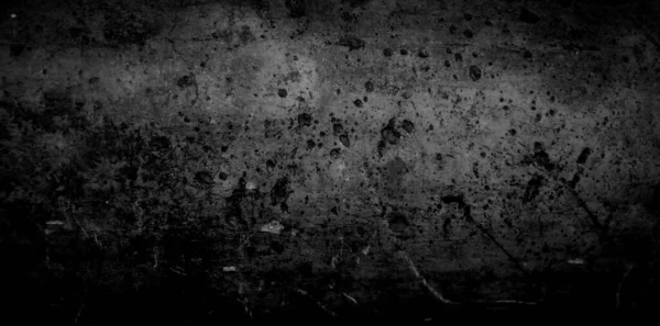 Fondo Negro Oscuro Textura Negro Con Grunge —  Fotos de Stock