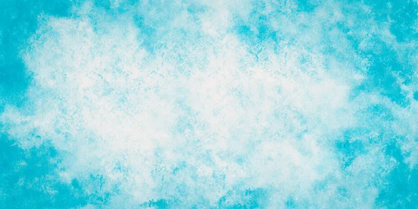Абстрактний Синій Фон Акварельним Живописом — стокове фото