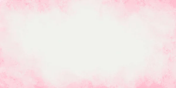 水彩画艺术抽象粉红背景 — 图库照片