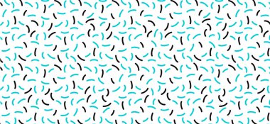 Konfetili kusursuz desen ve imza arkaplanı