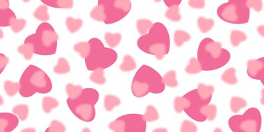 Aşk kalp arka plan dokusu, aşk kalp pembe desen kusursuz arka plan