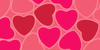 Aşk kalp arka plan dokusu, aşk kalp pembe desen kusursuz arka plan