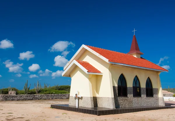 Aruba kyrka — Stockfoto
