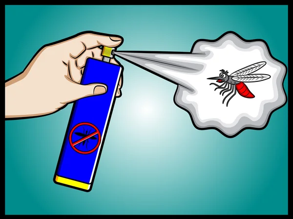 Sivrisinek Anti — Stok Vektör