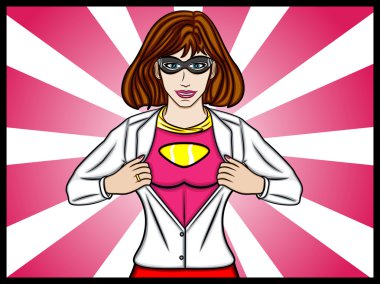 süper kahraman kız dönüştürme