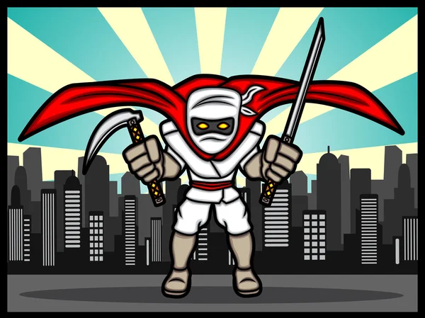 Super ninja — Stockvector