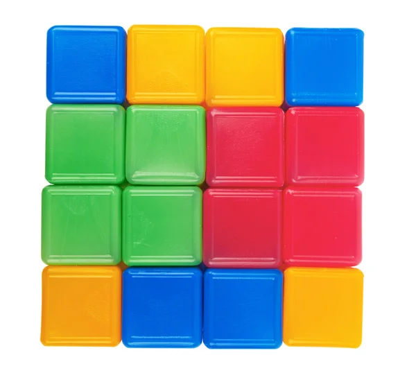 Plastic blocks — Stock Photo, Image