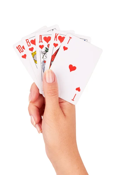 Cartas de jogar — Fotografia de Stock