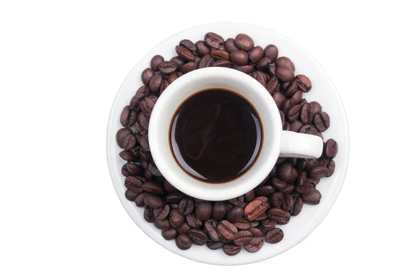 Coffee border — Stock Photo, Image