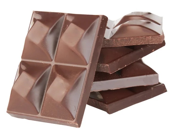 Donkere chocolade — Stockfoto