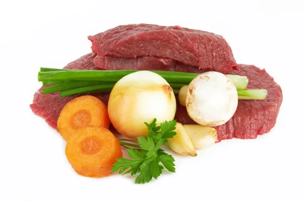 Rohes Fleisch — Stockfoto