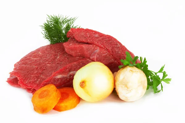 Carne cruda — Foto de Stock