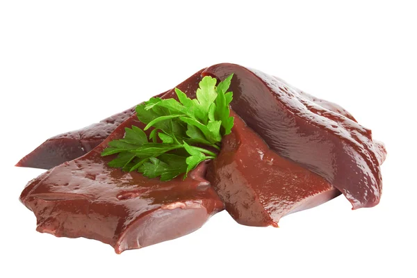 Fresh liver — Stock Photo, Image