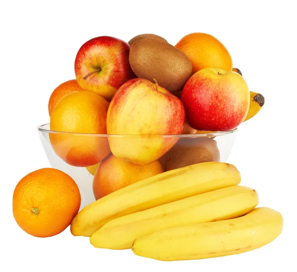 Bowl with fruit — Stock Photo, Image