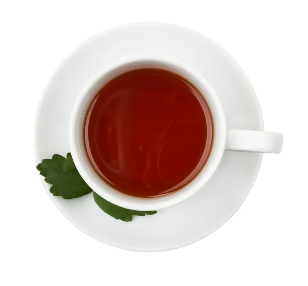 Xícara de chá preto. — Fotografia de Stock
