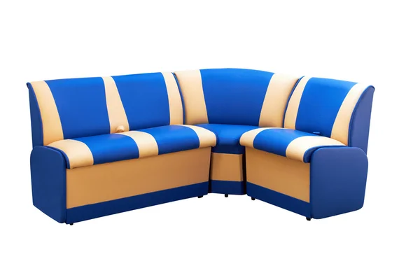 Skórzana sofa — Zdjęcie stockowe