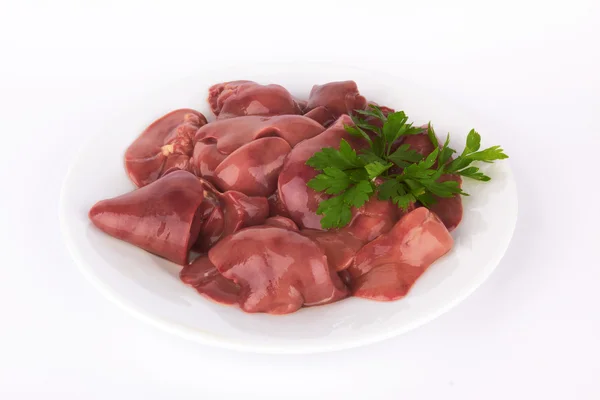 Chicken liver — Stock Photo, Image