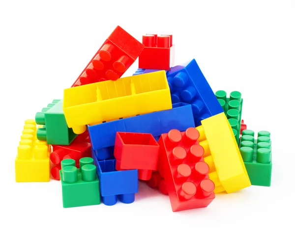 Set of color building blocks — Stock Photo, Image